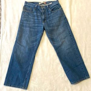 Men’s Blue Levi Strauss 569 Jeans. Size 33 x 30 Loose Straight Fit